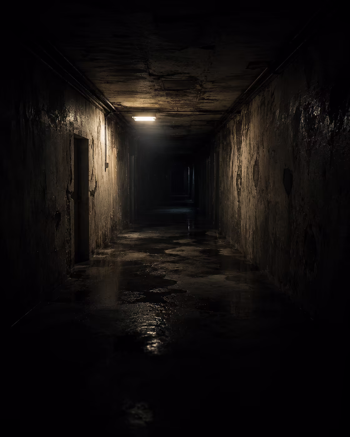 AI dark horror faceless video style - Anarch
