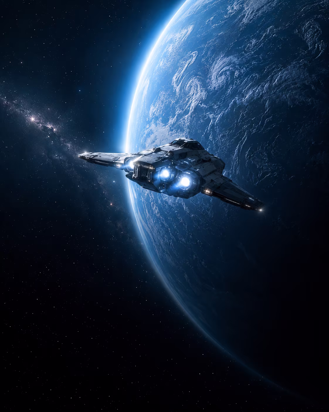 AI space faceless video style - Anarch